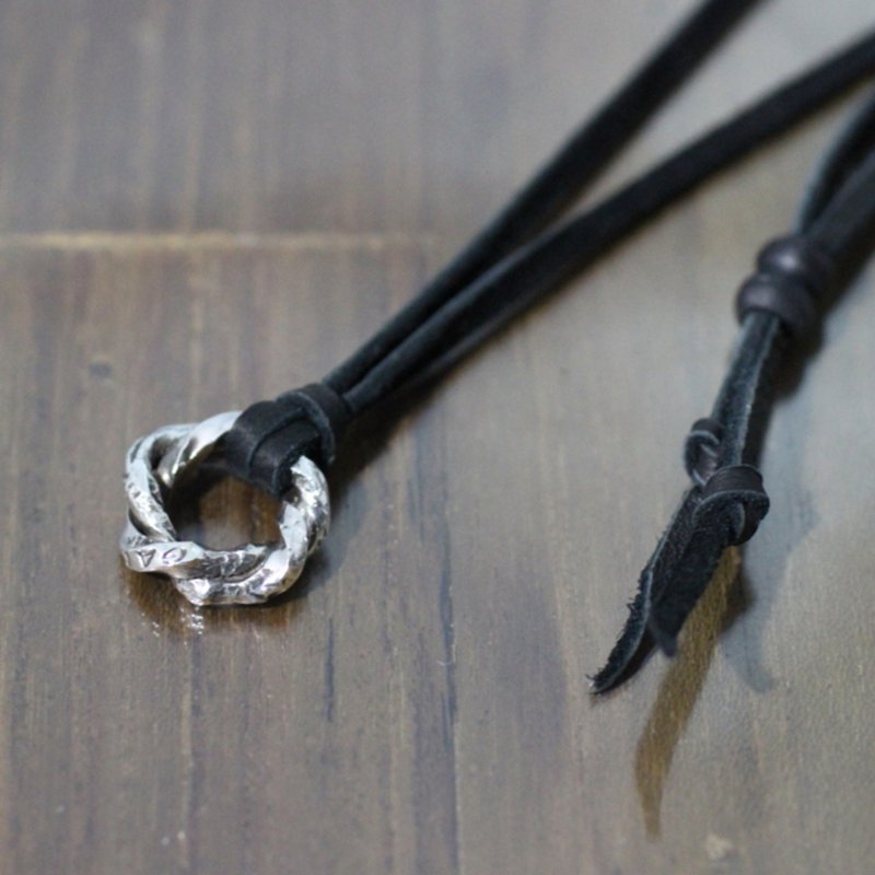 silver925 ネックレス -meld Necklace-　スターリングシルバー　日本 - 項鍊 - 純銀 銀色