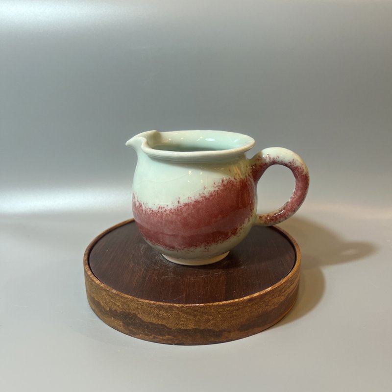 Wenruntian Bronze Red Zhengba Chahai/Superior Celadon/Handmade by Xiao Pingfan - Teapots & Teacups - Pottery 