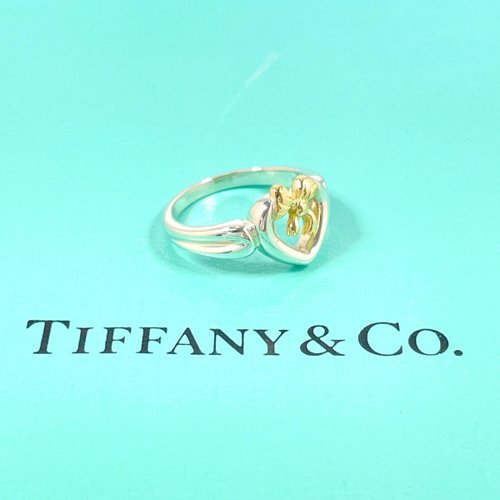 日本直送 中古美品】8.5号 ティファニー TIFFANY&Co. リング・指輪