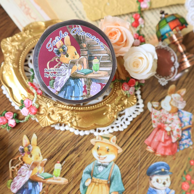 Taisho Romance - 5cm Glossy PET Tape - มาสกิ้งเทป - พลาสติก หลากหลายสี