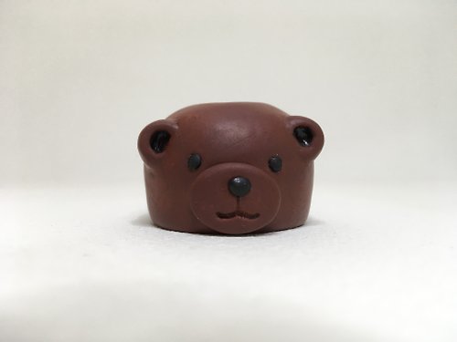 堇yvonne. 指尖創作clay art 可愛動物系列-熊的守護收納座