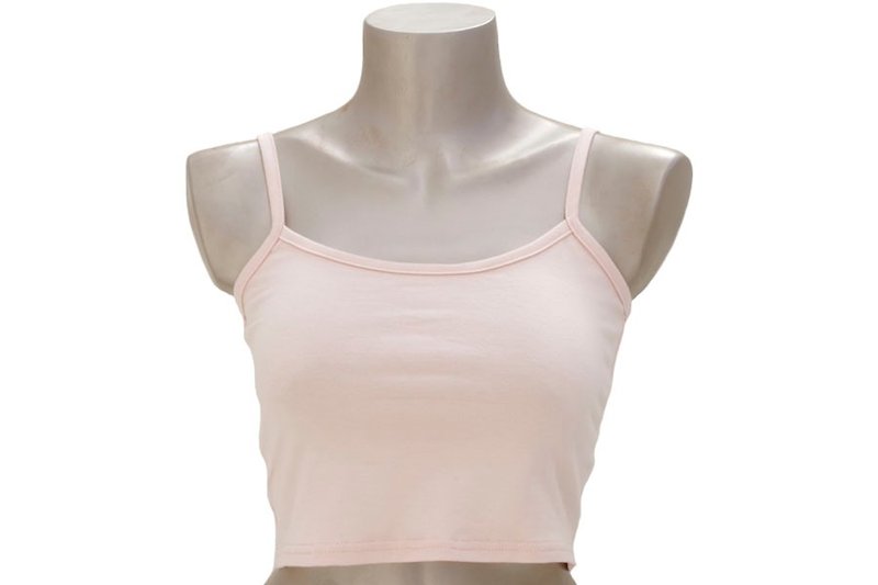 Starfish short camisole bra top <Peach> - Women's Underwear - Other Materials Pink