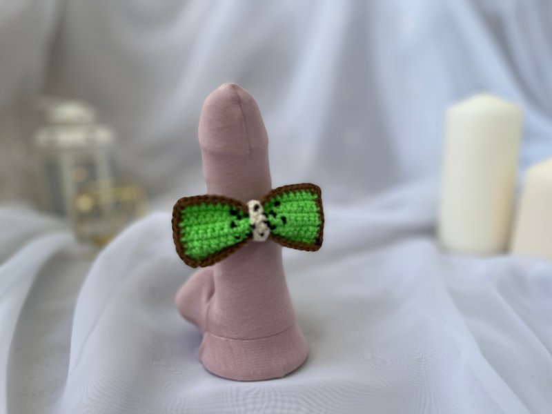 Penis ring. kiwi accessories, kiwi gift for him. Dick band. Sex toys. - Adult Products - Other Materials Green