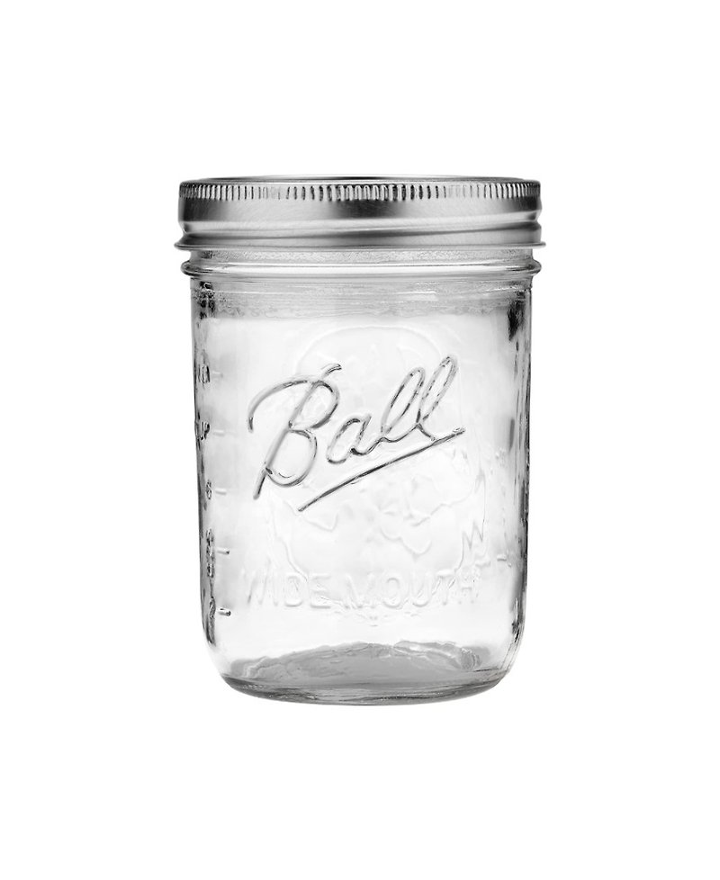Ball mason jar 16oz wide mouth - Other - Glass Transparent
