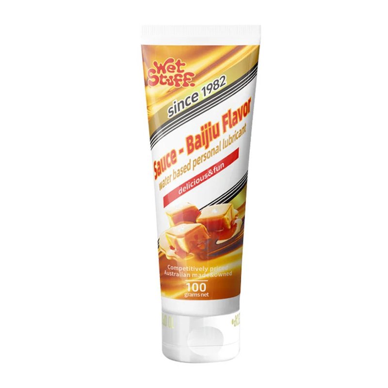 Wet Stuff Oral Play Water Based Lubricant Baijiu Caramel - สินค้าผู้ใหญ่ - สารสกัดไม้ก๊อก 