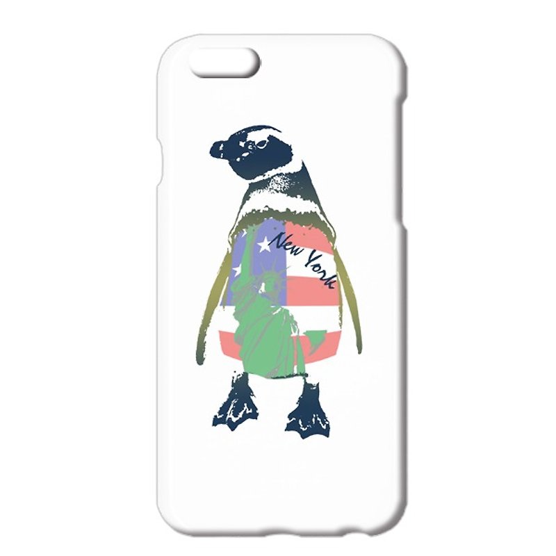 iPhone ケース / N.Y Penguin - スマホケース - プラスチック ホワイト