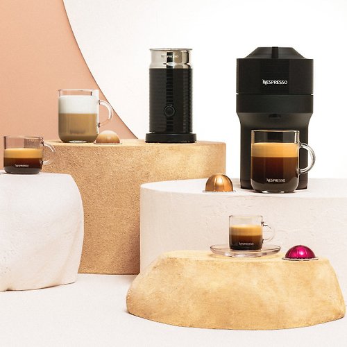 Nespresso Essenza Mini milk frother unit_simple square model (free