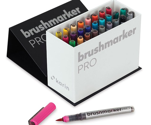 Brushmarker PRO Mini Box (26 pens + 1 blender) - Shop karin-markers-hk  Other Writing Utensils - Pinkoi