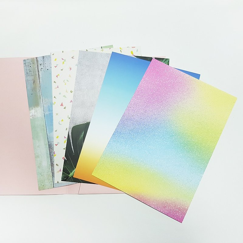 Marks Decora Photo Styling Sheet【POP A (DCP-PSS01-E)】 - อื่นๆ - กระดาษ หลากหลายสี