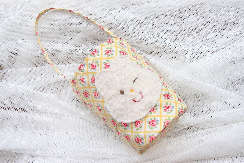 Rabbit Original Hairy Rabbit Drink Tote Bag - Handbags & Totes - Cotton & Hemp 