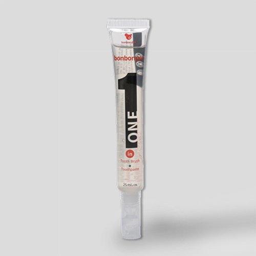 bonbonpet 蹦蹦跳 蹦蹦跳 二合一植萃牙膏刷/單入