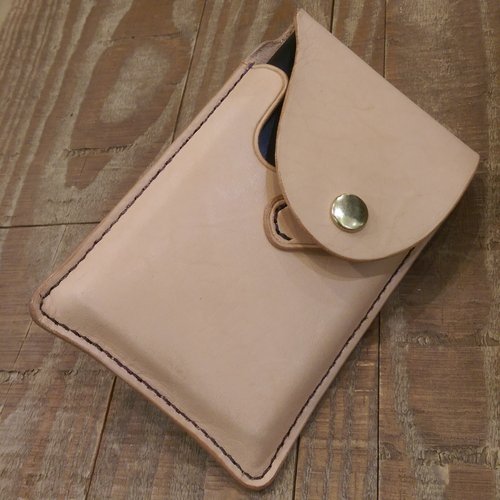 LouisRay Leather 純手工縫製皮件 純手工皮革製 SONY 行動硬碟保護套 ((免費印字，繡字）