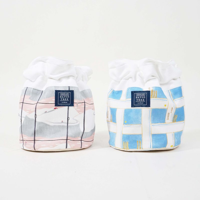 Surprise at the end of the year-Great discount for 2 bucket bags (choose one color and one random shipment) - Handbags & Totes - Cotton & Hemp Pink