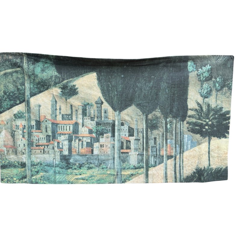 San Gimignano Benozzo Gozzoli Canvas Art Reproduction - 壁貼/牆壁裝飾 - 其他材質 多色