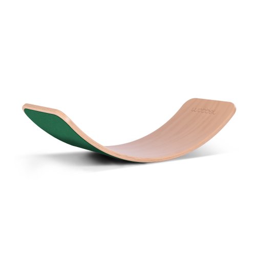 Little Wonders 親子概念店 Wobbel - 經典平衡板/彎板 - 羊毛氈 - Foliage Green