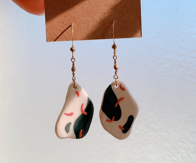 Ceramic earrings diy outlet