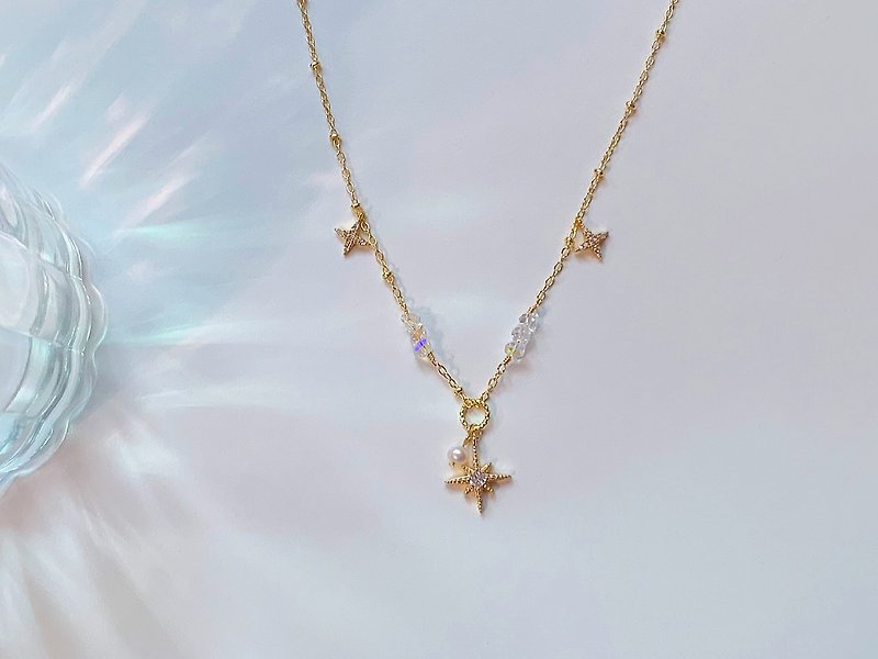 Yaoguang | Necklace - Necklaces - Pearl Transparent