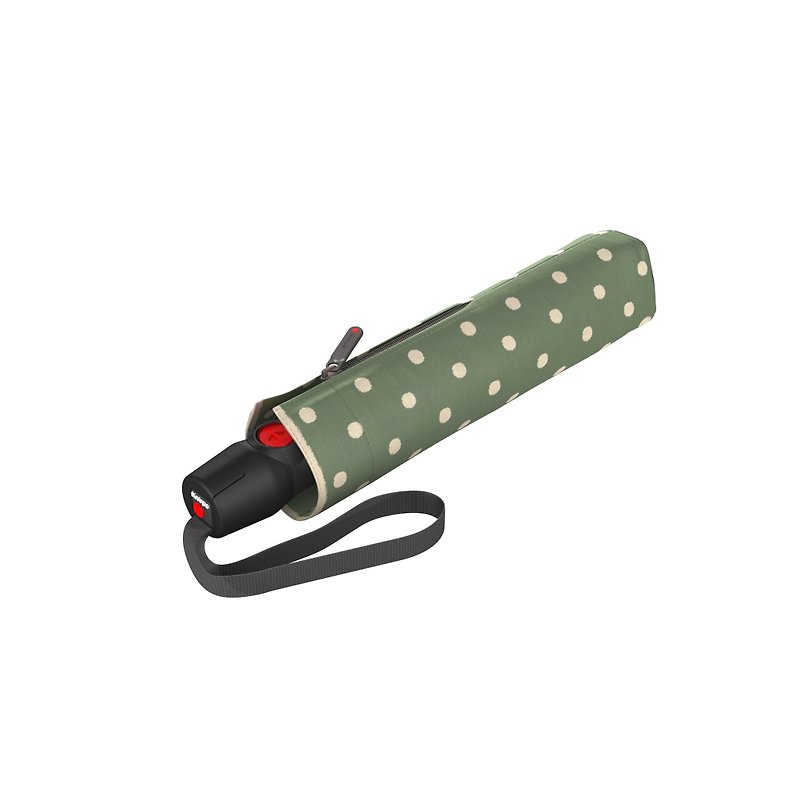【Knirps德國紅點傘】 T.200 自動開收傘- Dot Art Aloe - 雨傘/雨衣 - 聚酯纖維 綠色