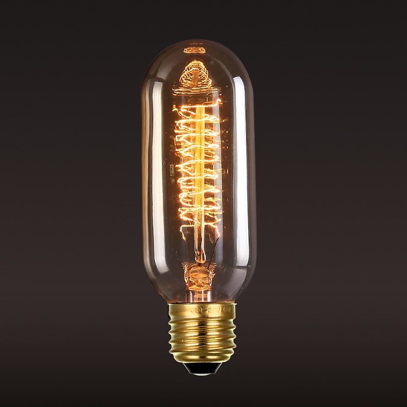 Good Form ‧ Good Shape / Vintage ‧ Edison ‧ Tungsten Bulbs ‧ Test Tube (B) Bulbs - Pottery & Glasswork - Glass Yellow