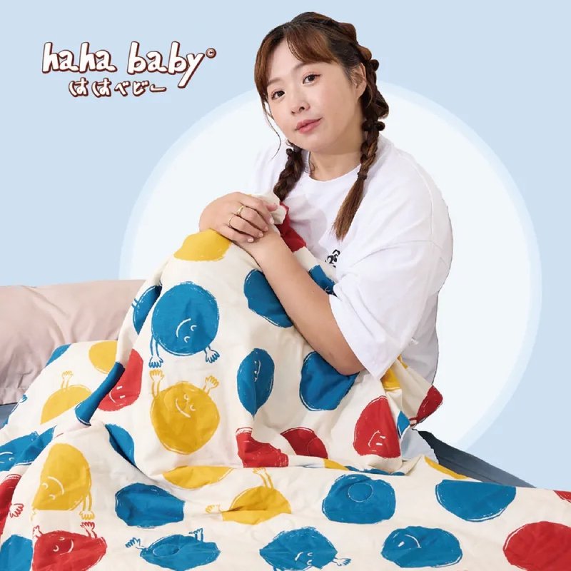 【hahababy】擁抱點點-哈冰被 - 嬰兒床/床圍/寢具 - 其他材質 多色