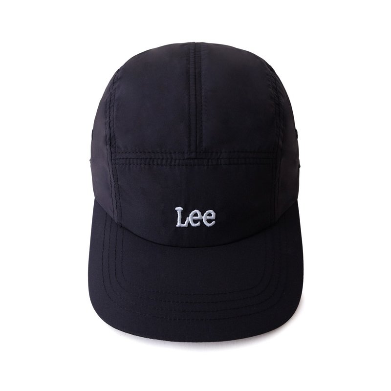 Lee 刺繡 小logo 休閒棒球帽   黑色 - 帽子 - 聚酯纖維 藍色