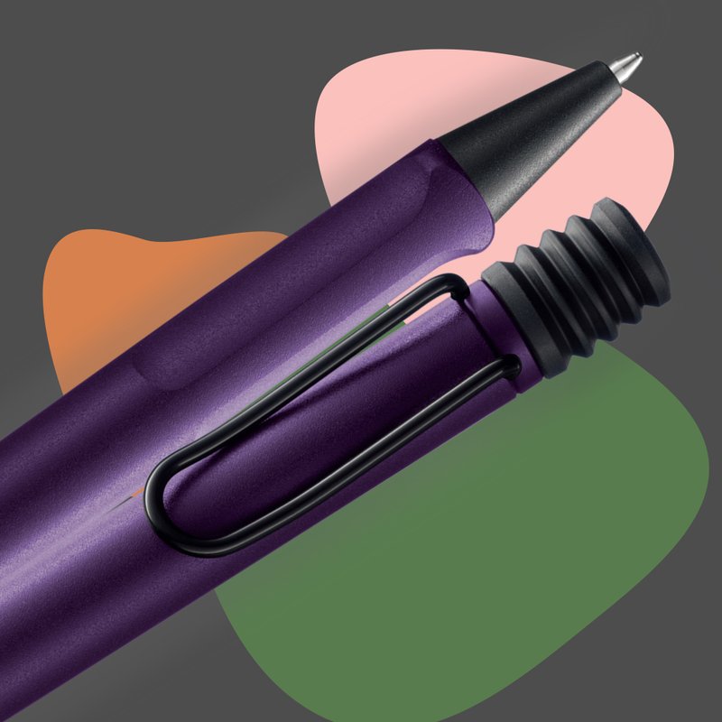 LAMY 原子筆 / safari 狩獵者系列 - dark lilac  - 紫丁香 - 原子筆/中性筆 - 塑膠 紫色
