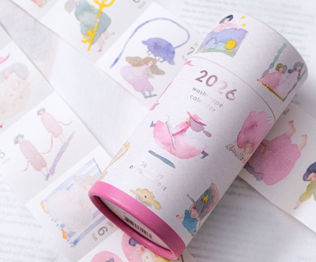 dodolulu 2026 卓上カレンダー　365日のgirls 2026 365ガールズカレンダー卓上 | 毎日めくるイラスト