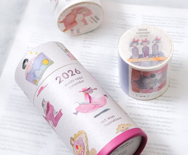 初回完売 - 予約受付中（10月末発送） 2026 毎日めくれる日付