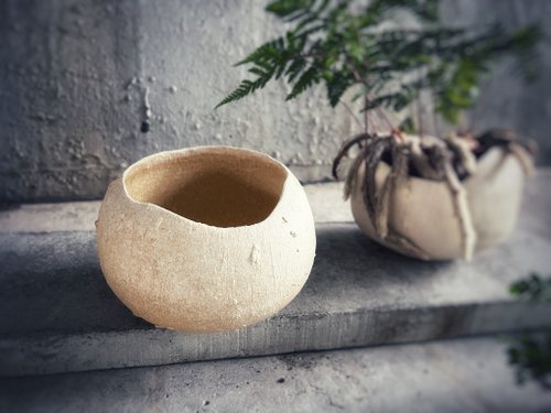 花器　信楽焼 　恐竜のたまご 花器 信楽焼 恐竜のたまご