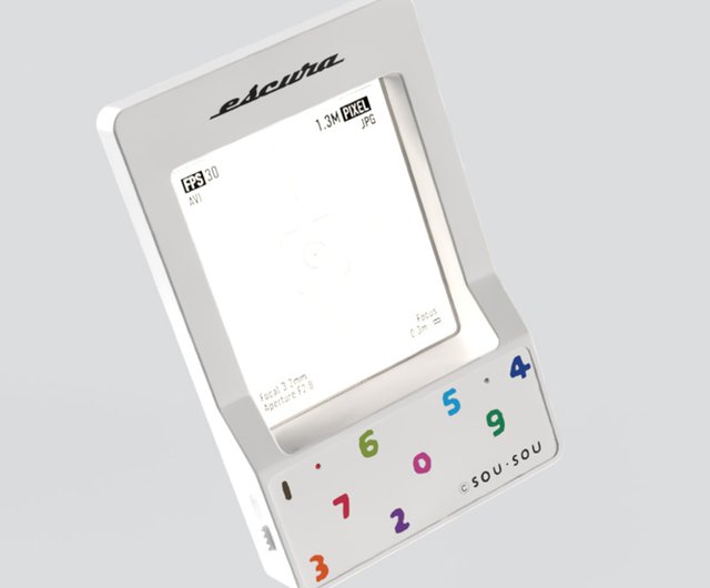 予約販売】【Escura Lab x SOU・SOU】InstantSnap デジタルカメラ 特別 予約販売】【Escura Lab x SOU・SOU】InstantSnap デジタルカメラ 特別