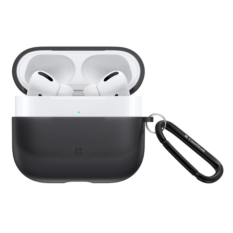 AIRPODS PRO EXPLORER CASE: CHARCOAL BLACK - AirPods/耳機保護套 - 聚酯纖維 黑色
