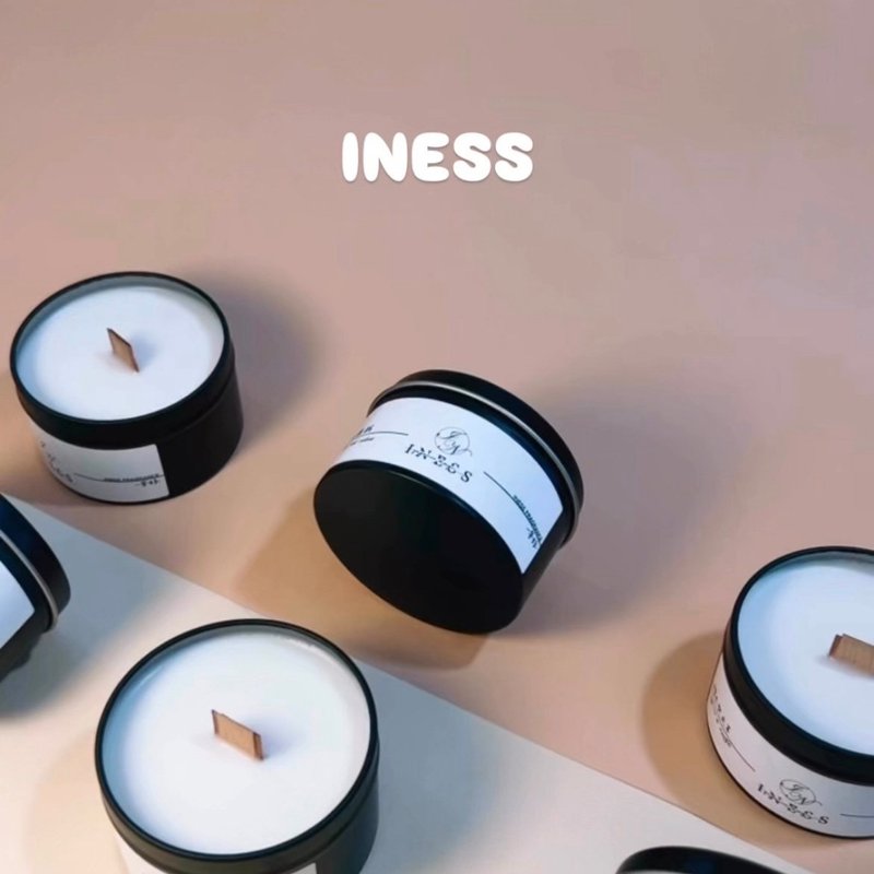 INESS一寧香氛【天然大豆香氛蠟燭】寧森之靈 Fairy Land - 香氛蠟燭/燭台 - 精油 白色