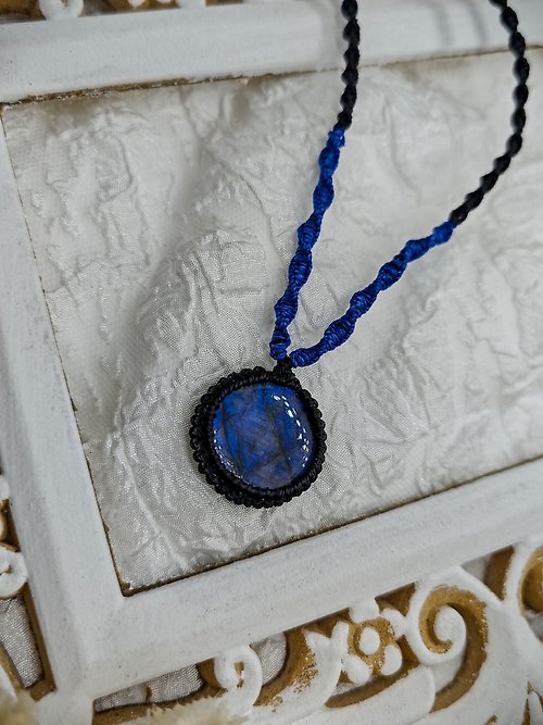 zen crystal jewelry 礦石設計 天然拉長石|灰月亮石|吸引力|手工製造