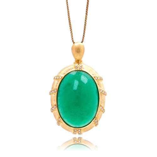 正佳珠寶 Gemsrich Jewelry 【正佳珠寶】臺灣藍寶 湖水藍 4.8g 臺灣藍寶吊墜 18K金鑽石鑲嵌