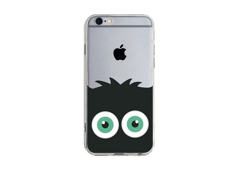 Cute Little Monster - iPhone X 8 7 6s Plus 5s Samsung S7 S8 S9 Mobile Shell - Phone Cases - Plastic 