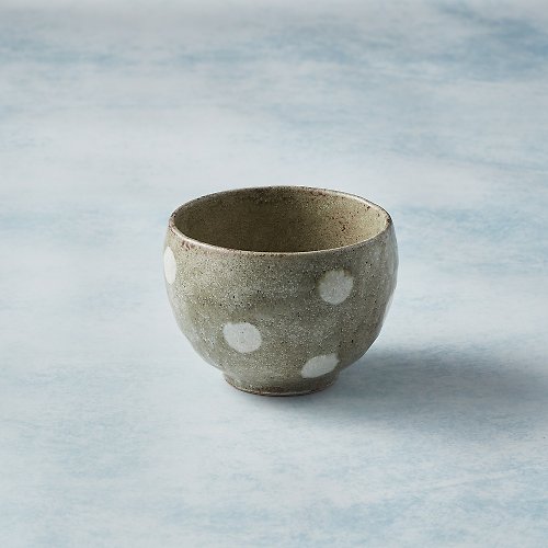 有種創意 日本食器 日本美濃燒 - 手感和風茶杯 - 水玉點點