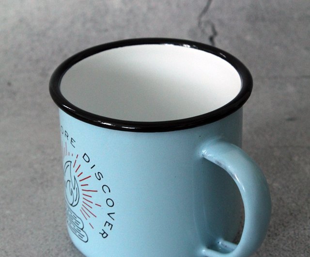 Gentleman's Hardware Camp Explore Discover Enamel Mug