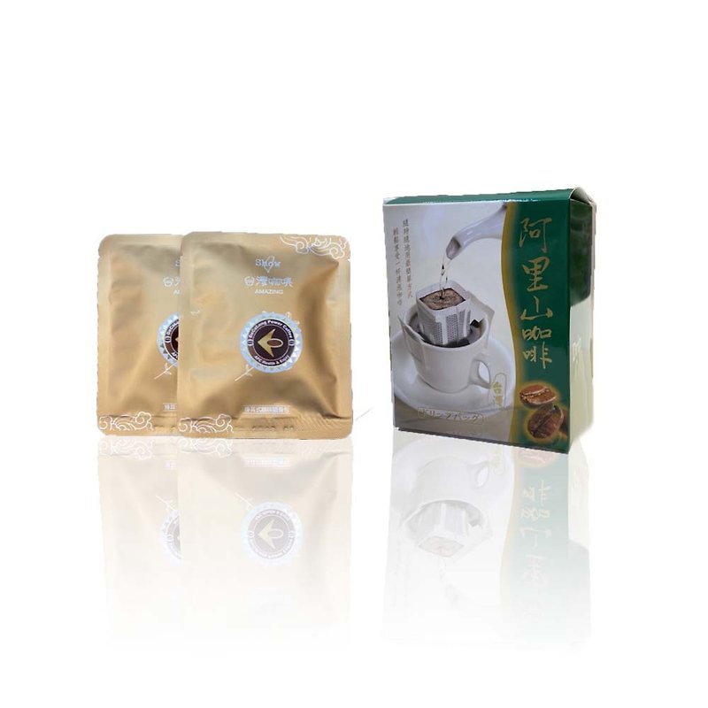 Drip Coffee Strong Filter Coffee [Chiayi Alishan Special Tomino Coffee Alishan] 10 packs - กาแฟ - วัสดุอื่นๆ 