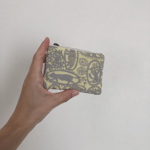 ミナペルホネン jungle relief ポーチ ミナペルホネン jungle relief ミニポーチ 零錢包 mina perhonen