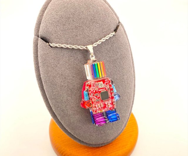 ECONECO アートとネックレスのセット ハンドメイド ECONECO アートとネックレスのセット ハンドメイド ECONECO