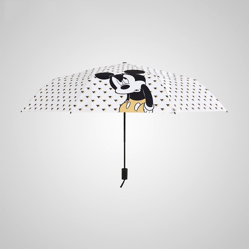 [German Kobold] Official Disney Authorized-Rain and Rain Umbrella-Naughty Mickey - Umbrellas & Rain Gear - Other Materials White