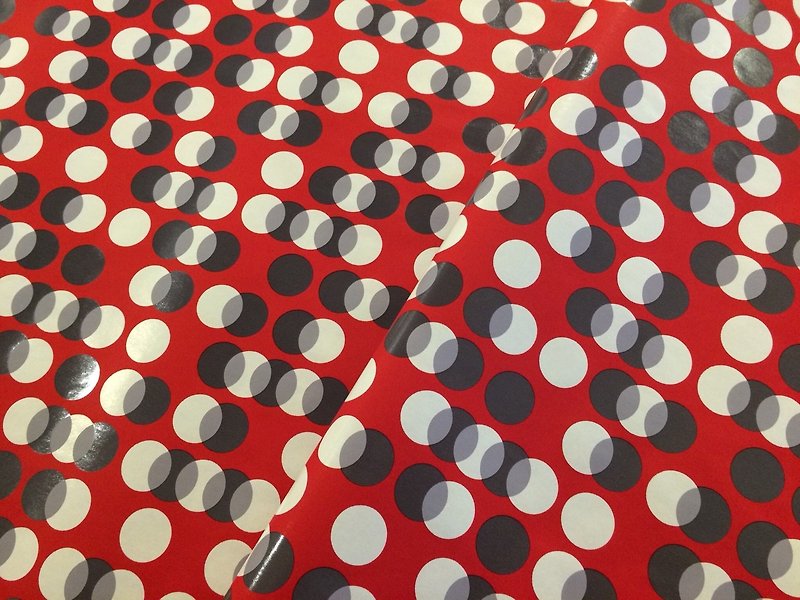 Trompe l'oeil/Swiss Stewo wrapping paper - วัสดุห่อของขวัญ - กระดาษ หลากหลายสี