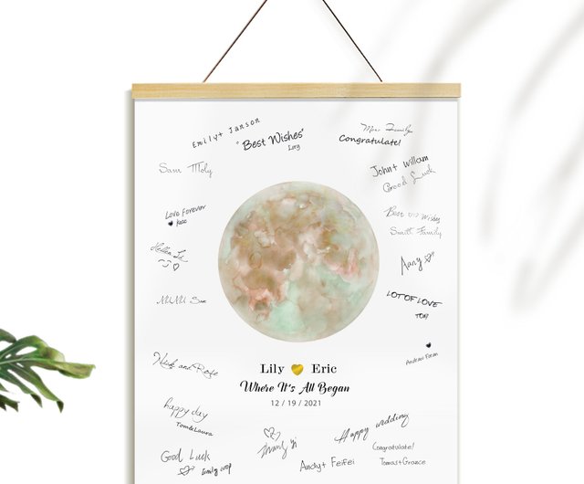 カスタマイズサイン入りポスター