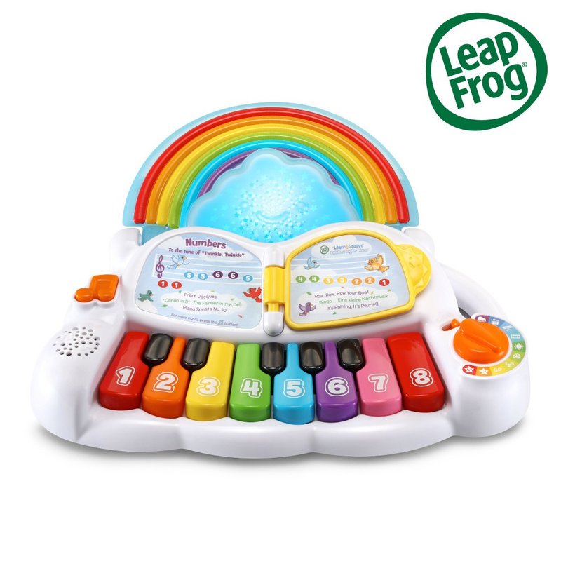 快速到貨-僅限寄送台灣【LeapFrog】彩虹夢想鋼琴 - 寶寶/兒童玩具/玩偶 - 塑膠 多色
