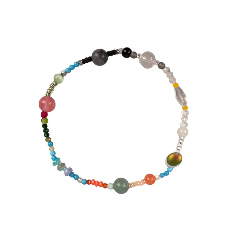 Mint Natural Stone Bracelet 026 - 手鍊/手環 - 寶石 多色