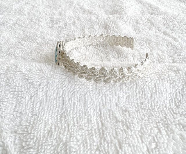 LACE TURQUOISE bangle - ショップ m.y ブレスレット - Pinkoi