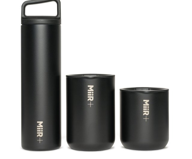 MiiR Climate + Wide Mouth Bottle Black 20 oz