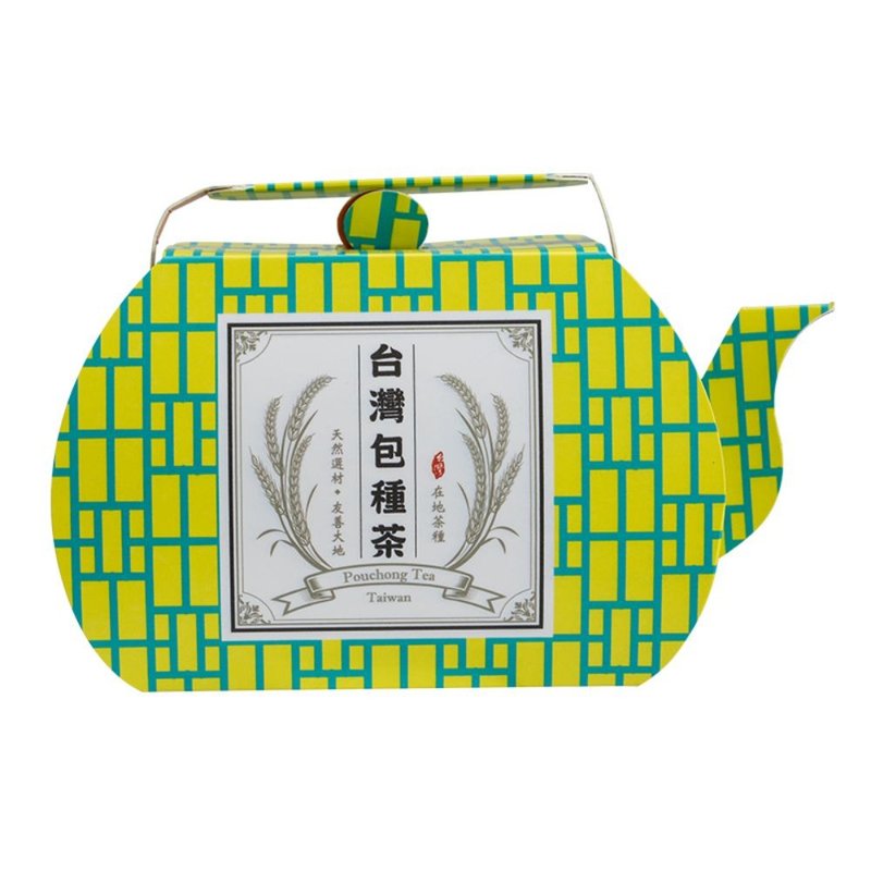 六福村x六福莊  茶壺造型台灣包種茶禮盒 官方直營 禮盒系列 - 茶葉/茶包/水果茶 - 紙 