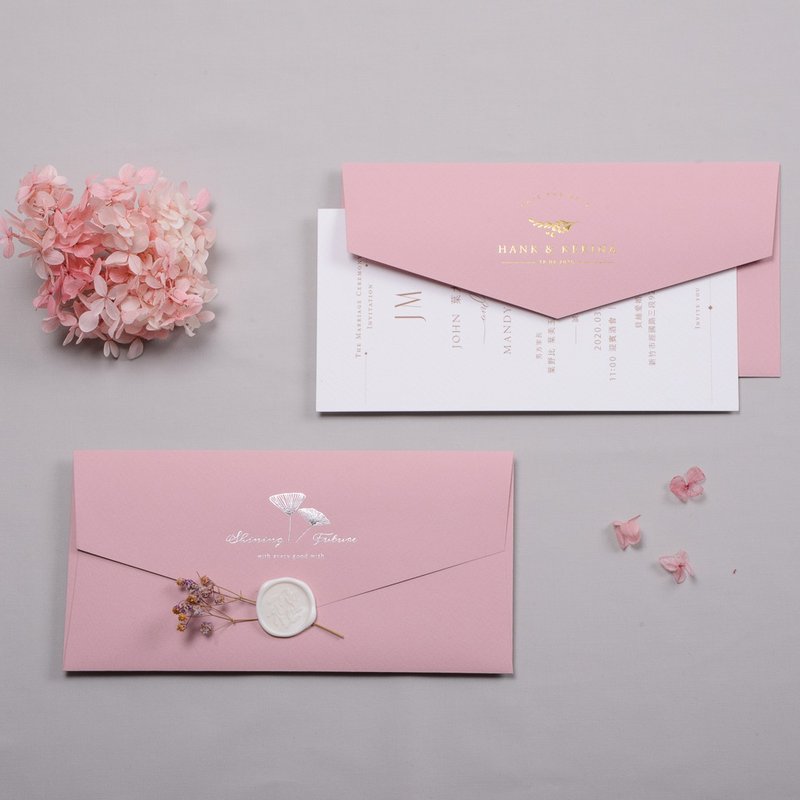 European-style [bean paste powder] envelope | wedding invitation envelope | plain blank envelope 20 into - ซองจดหมาย - กระดาษ 