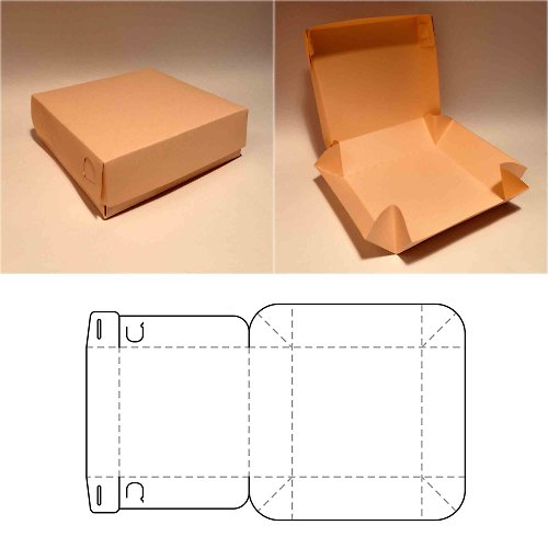 JustGreatPrintables Pizza box template, pizza packaging, cardboard box, cardboard packaging, Cricut